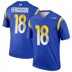 Men Los Angeles Rams Terrance Ferguson #18 Blue 2024 F U S E Vapor Untouchable Stitched Football Jersey Men Los Angeles Rams Terrance Ferguson #18 Blue 2024 F U S E Vapor Untouchable Stitched Football Jersey