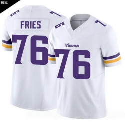 Men Minnesota Vikings  uFF0376 Will Fries white  Limited Classic Vapor F U S E  Jersey