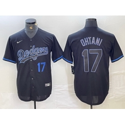 Men Los Angeles Dodgers 17 Shohei Ohtani Black Cool Base Stitched Baseball Jersey 3 Men Los Angeles Dodgers 17 Shohei Ohtani Black Cool Base Stitched Baseball Jersey 3