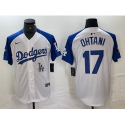 Men Los Angeles Dodgers 17 Shohei Ohtani White Blue Vin Patch Cool Base Stitched Baseball Jersey 9 Men Los Angeles Dodgers 17 Shohei Ohtani White Blue Vin Patch Cool Base Stitched Baseball Jersey 9