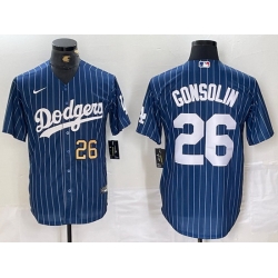 Men Los Angeles Dodgers 26 Tony Gonsolin Blue Cool Base Stitched Baseball Jersey 6 Men Los Angeles Dodgers 26 Tony Gonsolin Blue Cool Base Stitched Baseball Jersey 6