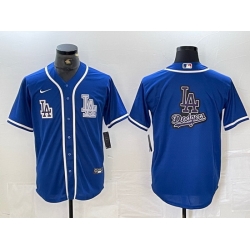 Men Los Angeles Dodgers Big logo Blue Cool Base Stitched Baseball Jersey Men Los Angeles Dodgers Big logo Blue Cool Base Stitched Baseball Jersey