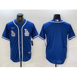 Men Los Angeles Dodgers Blank Blue Cool Base Stitched Baseball Jersey Men Los Angeles Dodgers Blank Blue Cool Base Stitched Baseball Jersey