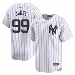 Toddler Nike New York Yankees 99 Aaron Judge White Cool Base Home Stitched Baseball Jersey