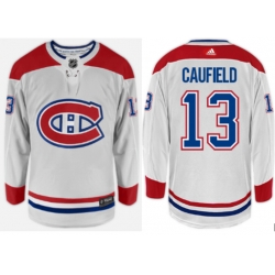 Men Montreal Canadiens #13 Cole Caufield Breakaway Away Jersey Men Montreal Canadiens #13 Cole Caufield Breakaway Away Jersey