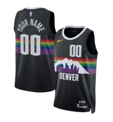 Denver Nuggets Nike Unisex 2025 2026 City Edition Swingman Custom Jersey Black Denver Nuggets Nike Unisex 2025 2026 City Edition Swingman Custom Jersey Black