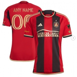Men's Atlanta United FC adidas Black 2023 The 17s' Kit Authentic Custom Jersey