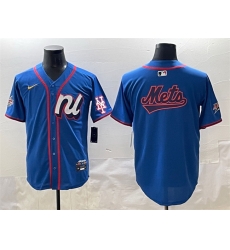 Men National League San Diego Padres Team Big Logo Blue 2025 All Star Edition Limited Stitched Baseball Jersey 002