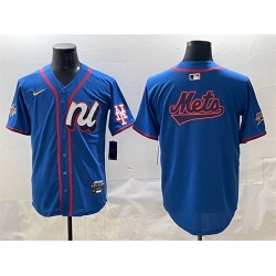 Men National League San Diego Padres Team Big Logo Blue 2025 All Star Edition Limited Stitched Baseball Jersey 002