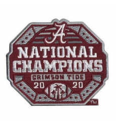 2020 College National Champions Alabama Crimson Tide Football Patch Biaog 2020 College National Champions Alabama Crimson Tide Football Patch Biaog
