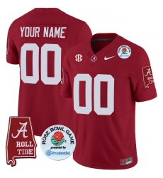 Men Women Youth Alabama Crimson Tide Rose Bowl Patch Vapor Limited Custom Jersey All Stitched Crimson Men Women Youth Alabama Crimson Tide Rose Bowl Patch Vapor Limited Custom Jersey All Stitched Crimson