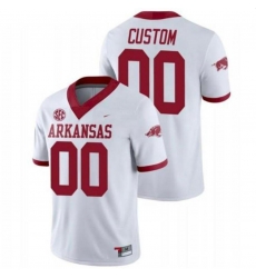 Men Women Youth Arkansas Razorbacks Jersey Custom Stitched Jersey College Football White Men Women Youth Arkansas Razorbacks Jersey Custom Stitched Jersey College Football White