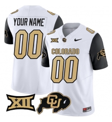 Men Women Youth Colorado Buffaloes Vapor Limited Custom Jersey Big 12 XII Patch All stitched Black Sleeves Men Women Youth Colorado Buffaloes Vapor Limited Custom Jersey Big 12 XII Patch All stitched Black Sleeves