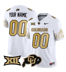 Men Women Youth Colorado Buffaloes Vapor Limited Custom Jersey V4 Big 12 XII Patch All stitched White Limited Men Women Youth Colorado Buffaloes Vapor Limited Custom Jersey V4 Big 12 XII Patch All stitched White Limited