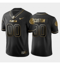 Florida Gators Custom Black 2019 Golden Edition Men'S Jersey Florida Gators Custom Black 2019 Golden Edition Men'S Jersey