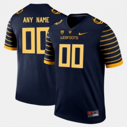 Men Women Youth Toddler Oregon Ducks Custom College Limited Football Navy Jersey