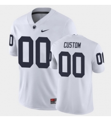 Men Women Youth Toddler Penn State Nittany Lions Custom College Football White Game Jersey