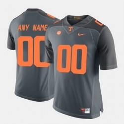 Men Women Youth Toddler Tennessee Volunteers Custom College Limited Football Grey Jersey