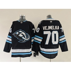 Men Utah Mammoth 70 Karel Vejmelka Navy 2025 Stitched Jersey Men Utah Mammoth 70 Karel Vejmelka Navy 2025 Stitched Jersey