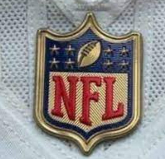 Men Seattle Seahawks Gold NFL Logo Patch Biaog